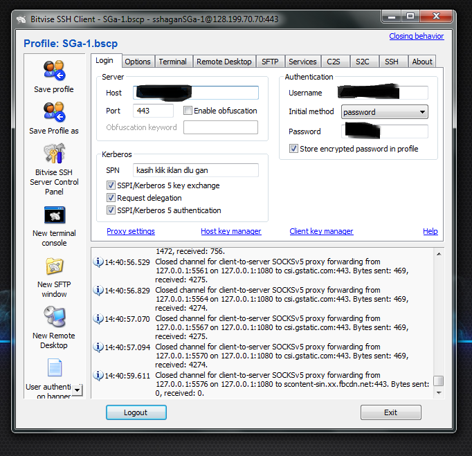 download bitvise ssh client 4.50