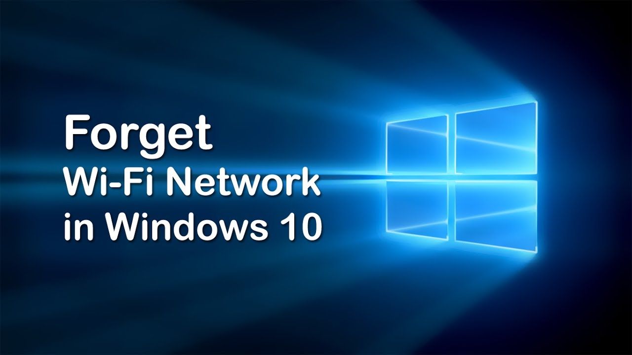remove hidden network windows 10